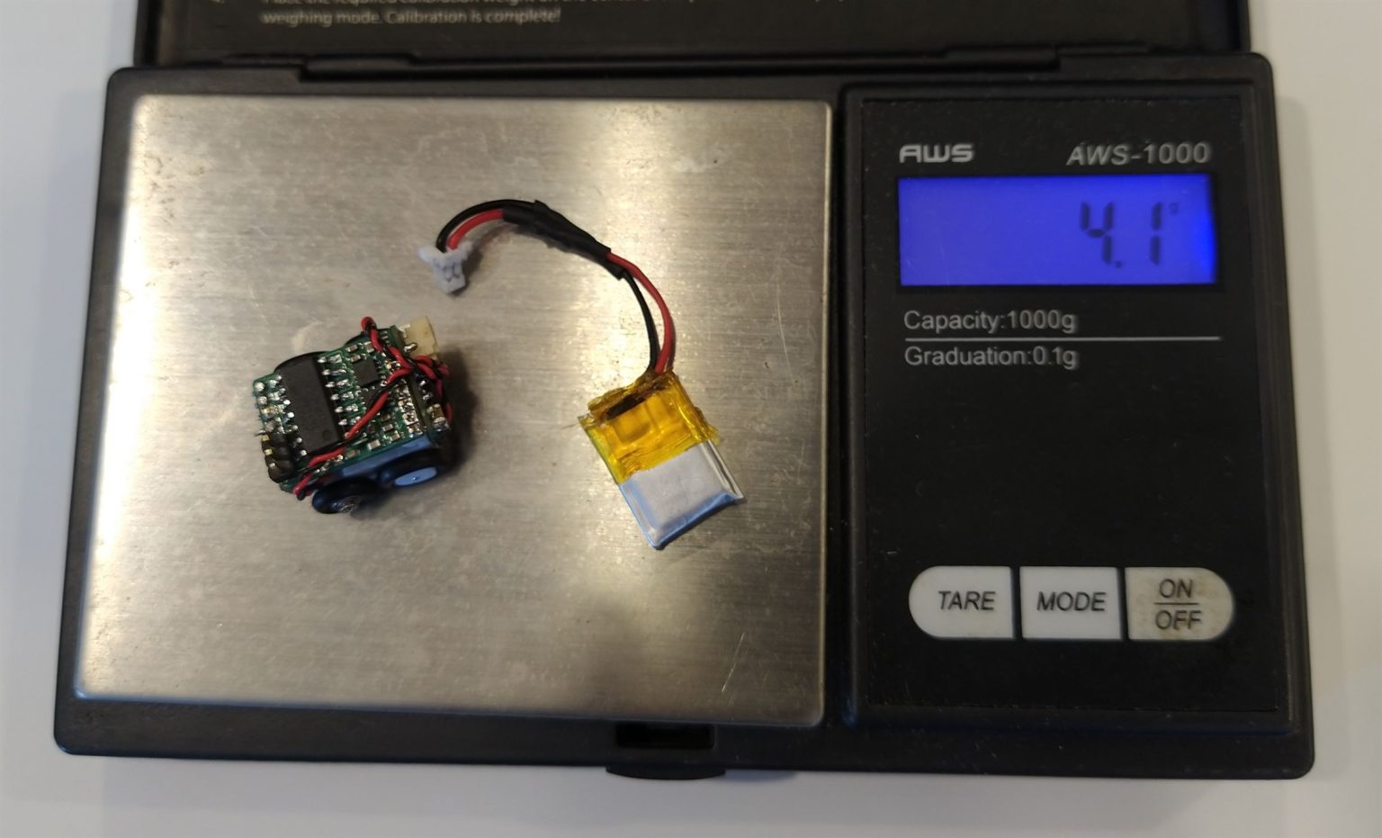Dimebots Weigh 4.1 Grams