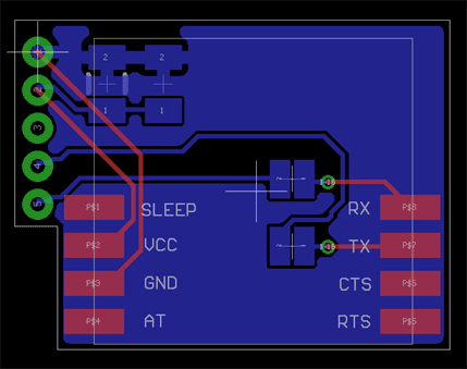 CH9141 PC Board Eagle Layout