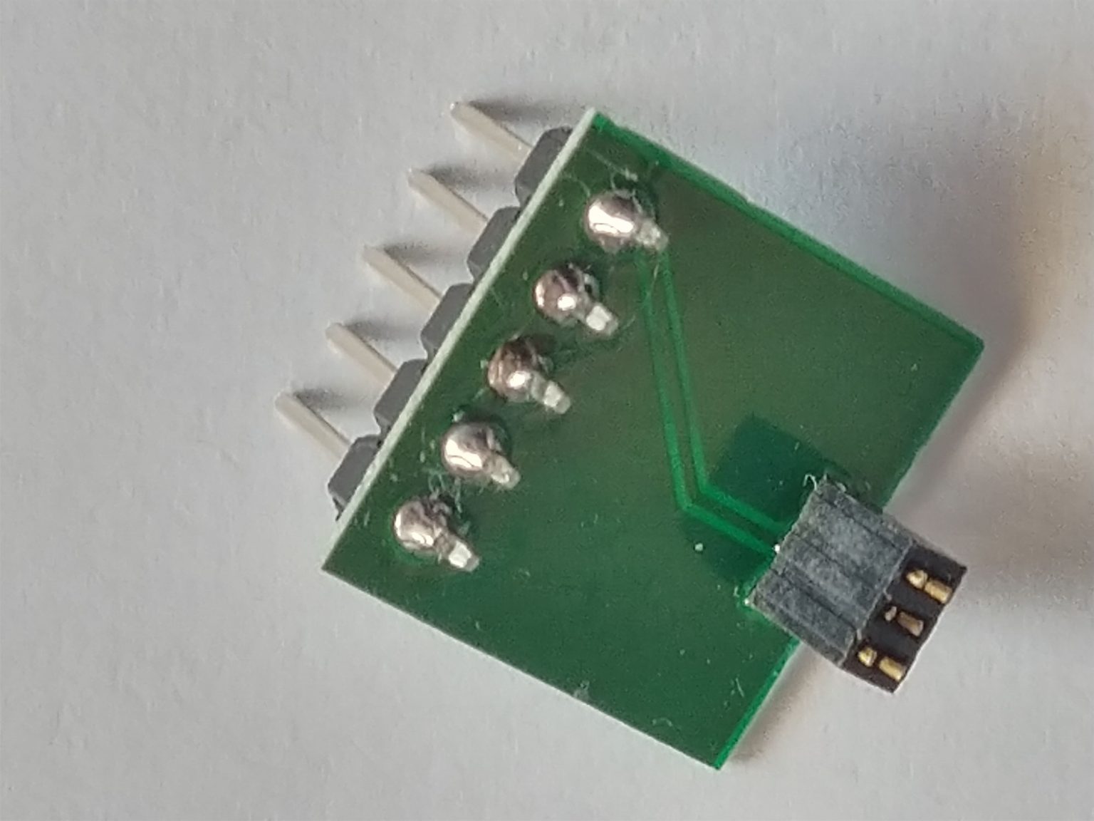 Custom UPDI Serial Programmer PC Board